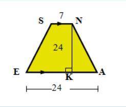 Find the area of the polygons