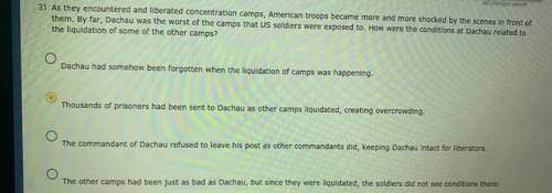 History of the holocaust. What I put as an answer is probably wrong.