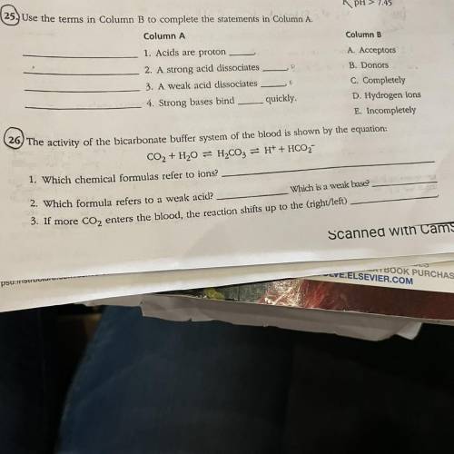 Need help answering 25 and 26. Thank you !