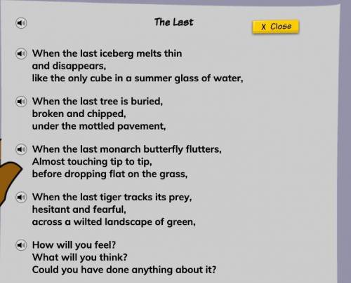 Which of these is the BEST theme for this poem?