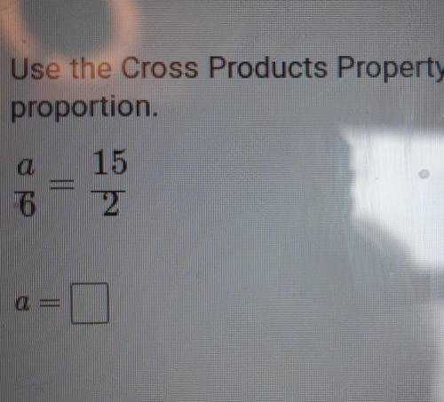 Plssss helpuse the property that it says to solve the proportion ty​