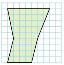 A bookmark is shaped like a rectangle with a semicircle attached at both ends. The rectangle is 15