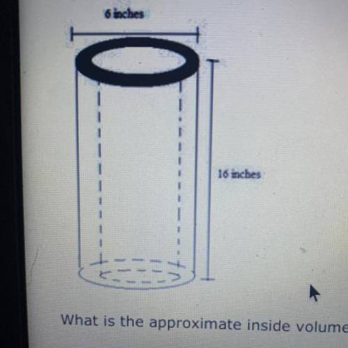 A cylindrical piece of Iron pipe is shown below. The wall of the pipe is 0.75 inch thick, and the p