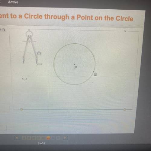 Constructing a Tangent to a Circle through a Point on the Circle