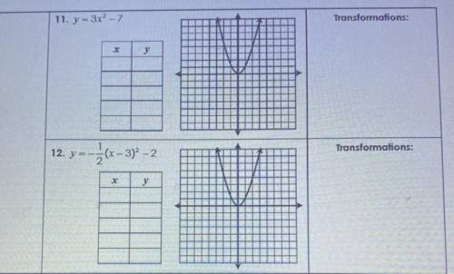Directions: Graph each function. Describe how it compares to the parent function shown on the graph