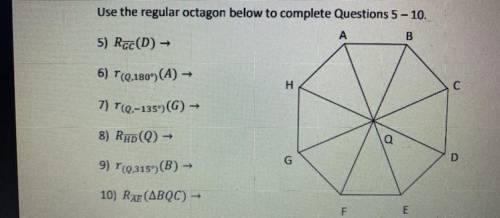 Answe questions 5-10