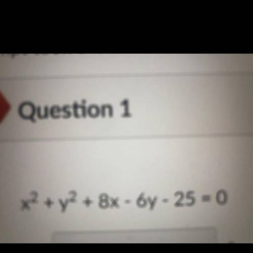 Can someone help find the center and the equation