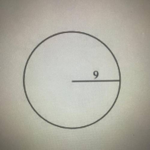 Given that the measurement is in centimeters, find the circumference to the nearest tenth.

A: 28.
