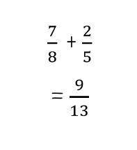 30 POINTS!!!

TOPIC: FRACTIONS
================
Find the error.
Topic: Fraction
=================