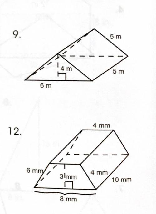 Please help me find the surface area!
