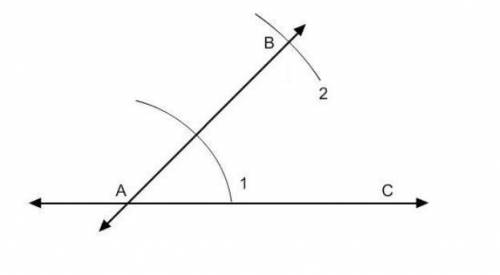 What is the next step in this construction of a line parallel to AC Passing through point B?