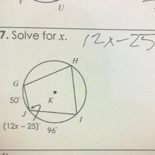 Solve for x HELP ASAP