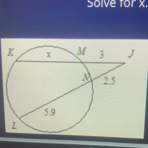 Solve for x? help please