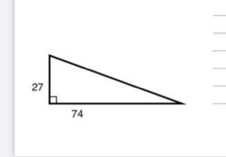 Hey guys I really need help with this would appreciate any help!! Find the length of the third side