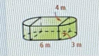 What is the surface area of the solid below? Round to the nearest tenth.

Hint: The surface area o