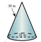 THERE IS A SS. Find the surface area of the cone. Use 3.14 for π.