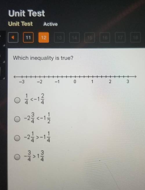 Which inequality is true? Hurry pleasee ​