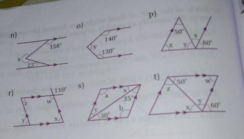 Find the values of x please say me the answer fast ​