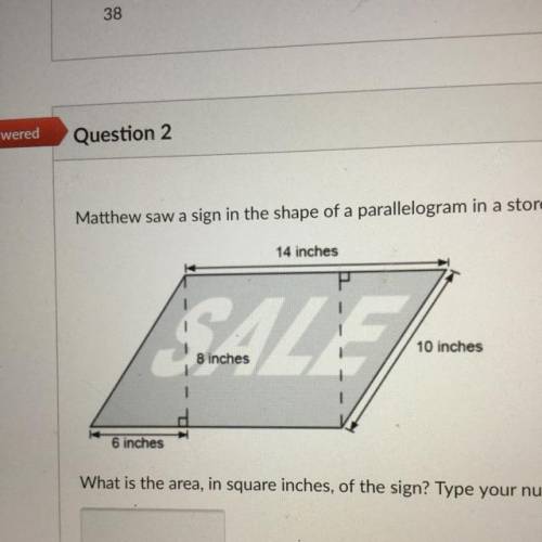 What is the area of this please tell me it’s a quiz...