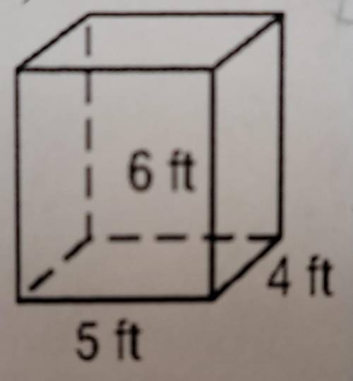 Find the surface area and volume of each solid. ​