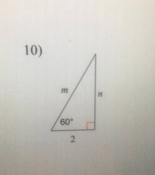 Can someone help me with this triangle??Find missing side lengths