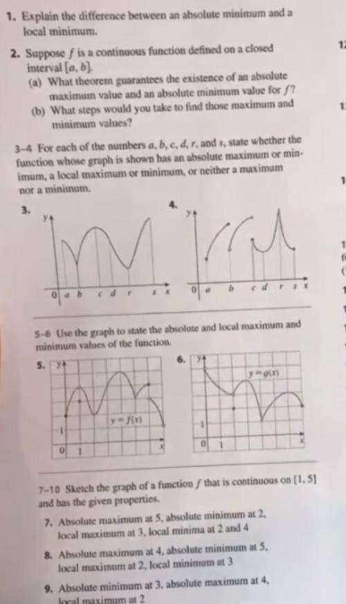 Please help with these functions questions ​