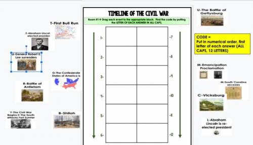 HELPPPPP
Timeline of the civil war