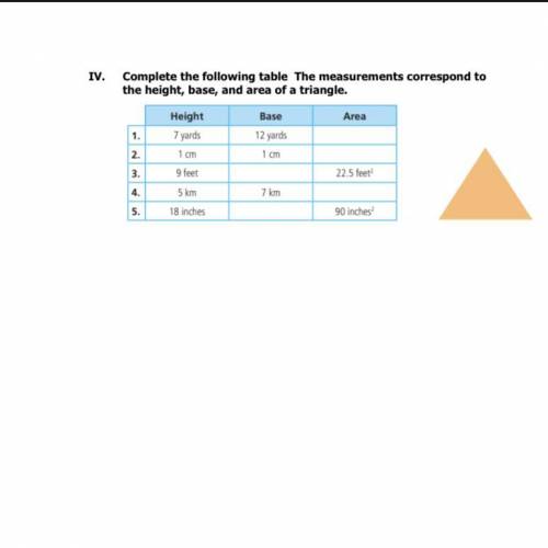 help lol math easy cool complete the following table measurements easy simple brainliest po