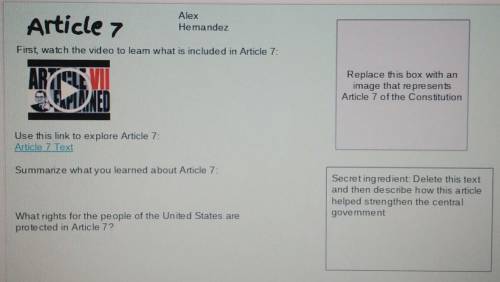 What rights for the people of the united states are protected in article 7
 

How does this article