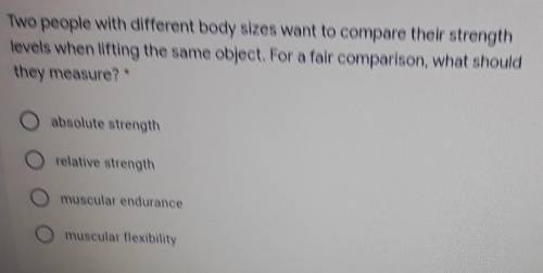two people with different body sizes wnat to compare their strength levels when lifting the same ob