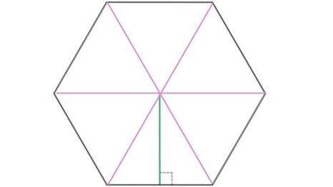 WILL GIVE BRAINLIEST!! Using the diagram of a regular hexagon, fill in the blanks for the steps to