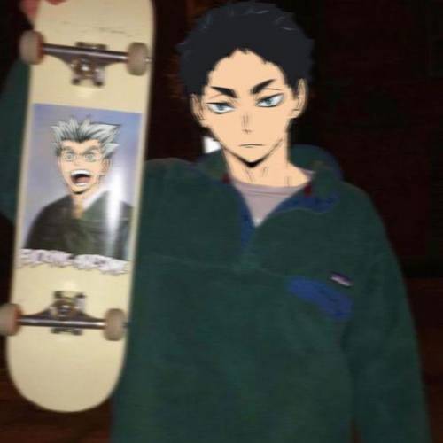 For the truth or dare, order: cara, bokuto, hona, akaashi, charm, me

and i grant you a blessed pi