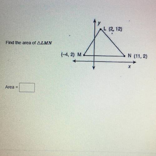 HELP PLEASE. Question is in picture
AREA=