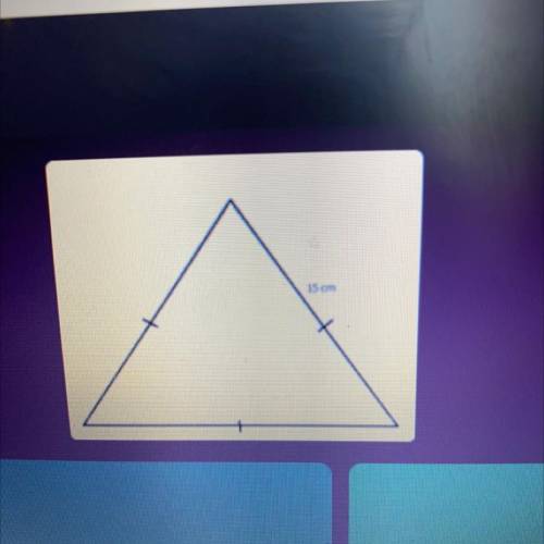 Help me fast 
Name this triangle by its sides.