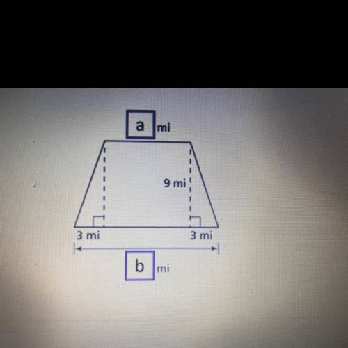 3. Use the following trapezoid to help you answer questions 32-3c. A playground

has the shape of