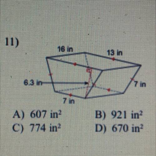 Geometry surface area