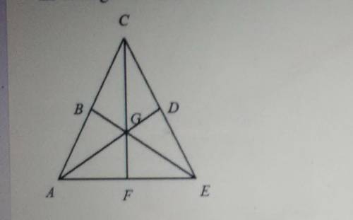 HELP PLEASEUsing the Centroid* In Triangle ACE, G is the centroid and EG = 30. Find BG and BE.​