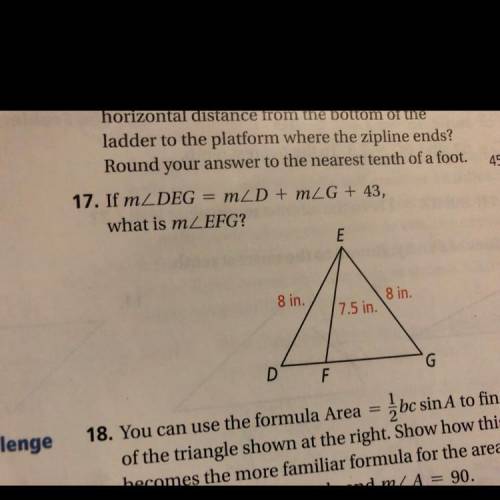 Geometry - Law of Sines question #17. Please help, I am stuck.