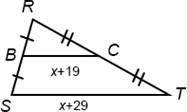 Solve for x.

Question 4 options:
A) 
8
B) 
–8 
C) 
9 
D) 
–9