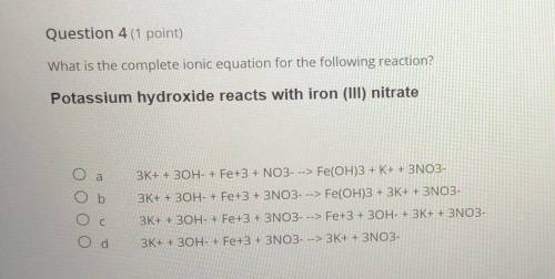 Please help me with this net ionic chem question. I’ll mark you brainiest if you know it.
