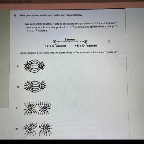 Physics multiple choice. please help ! i put up a picture