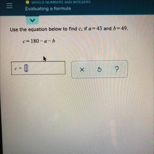 I don’t know how to get the answer