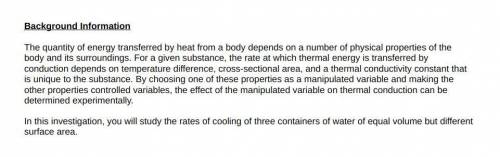 HELP!!! 50 POINTS4. Predicting What would have happened, in terms of thermal energy transfer, if th