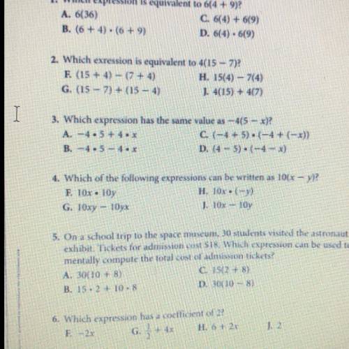 Anyone know questions 2, 3, 4, 5 and 6?