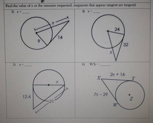 PLEASE HELP NO LINKS, I WILL REPORT

Find the values of x