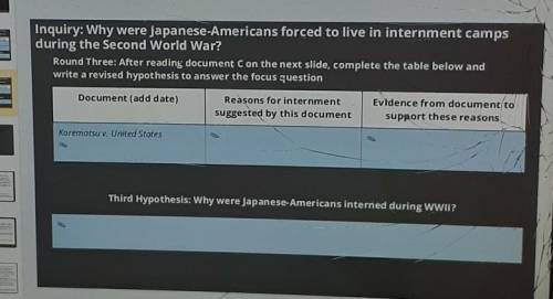 Document C: The Korematsu Supreme Court Ruling We uphold the exclusion order as of the time it was