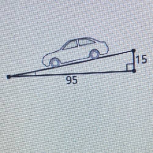 Ramps in a parking garage need to

be steep. The maximum safe incline for a ramp is 8.5
degrees. I