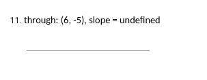 Find Slope intercept form Math question plz help