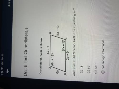 Need help ASAP on this test