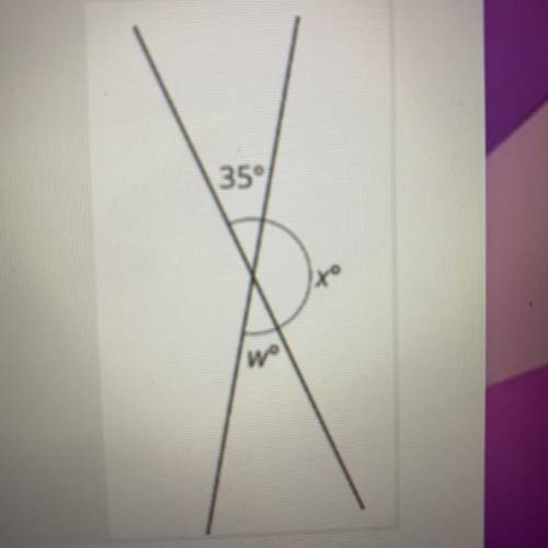 Solve for angler x in the diagram